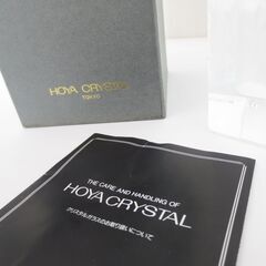 ■未使用　HOYA CRYSTAL　ホヤ　クリスタル　花瓶の画像