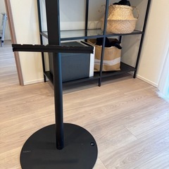 【値下げ】EQUALS　WALL テレビスタンド　ブラック　ロータイプ　SEVENSTAND A2 LOW TYPEの画像