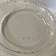 直径約22.5cmパイレックス硝子皿