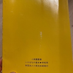 いけばなの基本 学校用の画像