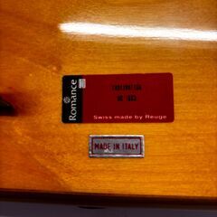 REUGE リュージュ 鍵付きオルゴール宝石箱の画像