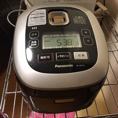 Panasonic IH炊飯器 SR-HB103 2013年製　炊飯器 IHジャー 5.5合炊き