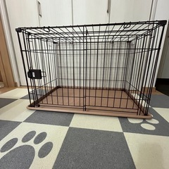 犬　ペット　ゲージ　屋根付き