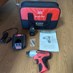 SK11(エスケー11) 10.8V 充電ドリルドライバー バッ...