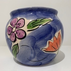 お取引中🪴ガーデニング彩り綺麗な花瓶、鉢カバーの画像