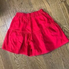 GU キッズ キュロット 150cmの画像