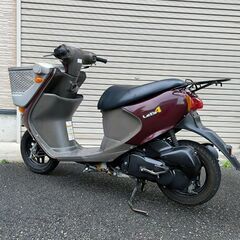 レッツ４バスケット サイドスタンド付 前カゴ 4スト 原付 バイクの画像
