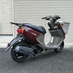 レッツ４バスケット サイドスタンド付 前カゴ 4スト 原付 バイクの画像