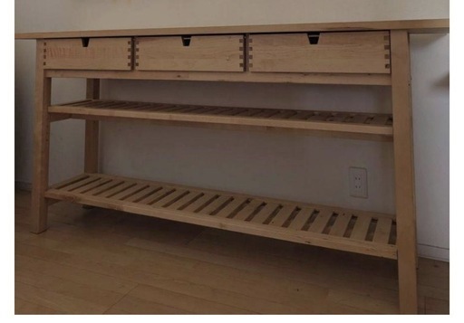 IKEA FORHOJAフォルホイアキッチンカウンターワゴン