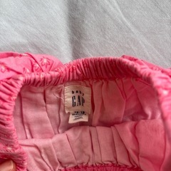  サイズ80 babyGAP ピンク 花柄 ワンピの画像