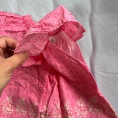  サイズ80 babyGAP ピンク 花柄 ワンピの画像