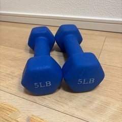 【無料】ダンベル (約2.2kg x2個)