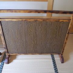 衝立　パーテーション　アンティーク　昭和レトロ　の画像