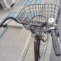 【中古】ブリヂストン　自転車　ユービ２　ブラウン　変速なし　26型の画像