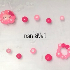 ネイルパーツ　10個セット　ミャクミャク