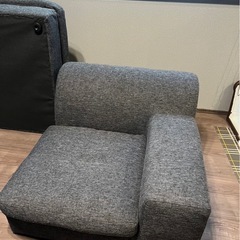 LOWYA 3人掛けカウチソファの画像