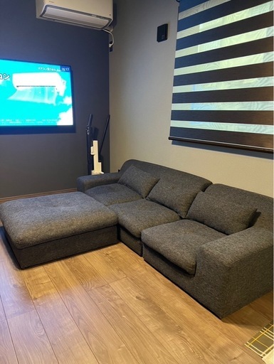 LOWYA 3人掛けカウチソファ