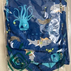 【新品未使用】130センチ　子供 水着 男の子 ラッシュガード ...