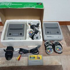 スーパーファミコン2台セット ＋ ソフト1本