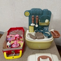 お医者さんごっこ　おままごと　ハローキティ　おうち