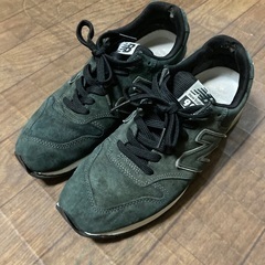 高級本革ニューバランス🔴スニーカー27センチ