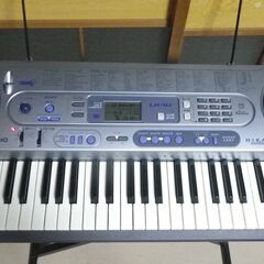 動作確認 電子ピアノ キーボード CASIO LK-41（標準6...