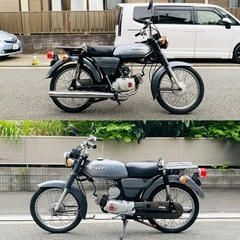 スズキK50 原付免許で乗れるちょっとお洒落なギア車です^_^の画像