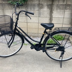【美品】ダイナモライト シティサイクル ママチャリ 自転車