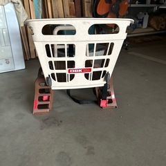自転車荷台、子ども乗せの画像