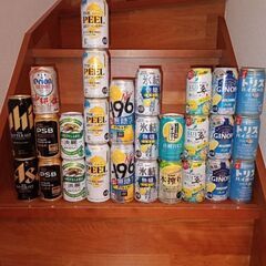 ビール、サワー、ハイボールなど28本　