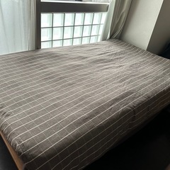 無印良品　セミダブルベッド