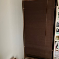 IKEA イケア　クローゼット　浅型　すだれ付きの画像