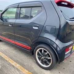 美車！　H27 アルト　ターボRS レーダーブレーキ　車検付き　パドルシフトの画像