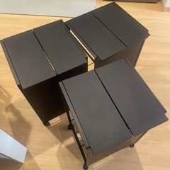 【tower】蓋つき目隠し分別ゴミ箱
