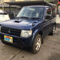 パジェロミニ4WD ６５万円!!　車検付いています。ナビゲーショ...