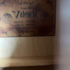VALENCIA CG160 アコースティックギターの画像