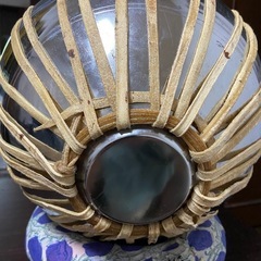 【お取引中】
インド楽器 タブラ（Baya）＋ケース・台座付き｜装飾・インテリアにも｜京都・滋賀受け渡し可 の画像