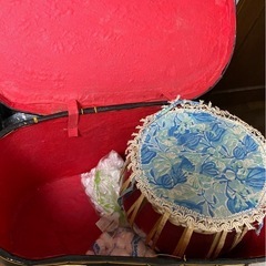 【お取引中】
インド楽器 タブラ（Baya）＋ケース・台座付き｜装飾・インテリアにも｜京都・滋賀受け渡し可 の画像