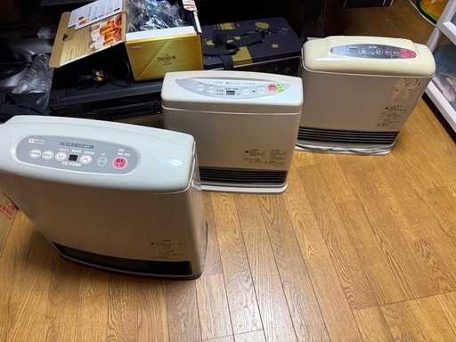 【状態良し/3つガスファンヒーター】