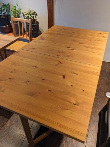 IKEA NORDEN ノールデン NORDEN gateleg table, birch, 101/4/35/597/8x311/2