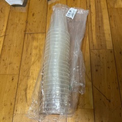 使い捨てプラコップ　370ml  21個