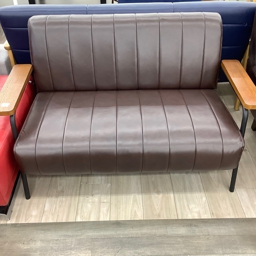 ニトリ カウチソファ 合皮 横幅約220㎝ 美品