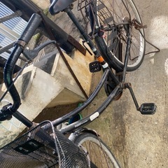 自転車  ママチャリの画像