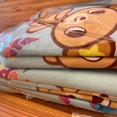 新品　子ども用布団カバー　3点セットの画像