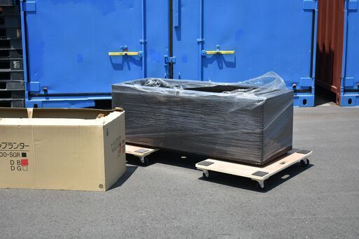 ≪★zyt2250ジ≫『複数在庫』TOSHIN/トーシン GRCプランターK型 TK-1500-DB 幅150cm 1500x550x530mm ガラス繊維強化セメント/大型プランター/緑化/ガーデニング/屋外/業務用 70602-05