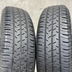 ブリヂストン‼️セイバーリングタイヤ‼️165/70R14バリ山２本‼️の画像