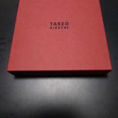 (父の日)TAKEO KIKUCHI  ハンカチ＆シューホーンセットの画像