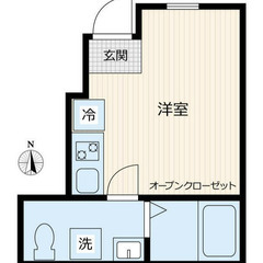 【🌴入居費用5万円🌴】✨審査No.1✨ 🔥ＪＲ⾼崎線 北鴻…