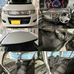【㊗️ご成約済み🎊】ワゴンRスティングレーターボ！ディーラー車🚙車検2027/4まで　&ETC！内外装綺麗✨パドルシフト7速！の画像