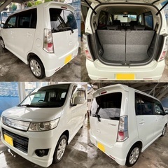 【㊗️ご成約済み🎊】ワゴンRスティングレーターボ！ディーラー車🚙車検2027/4まで　&ETC！内外装綺麗✨パドルシフト7速！の画像